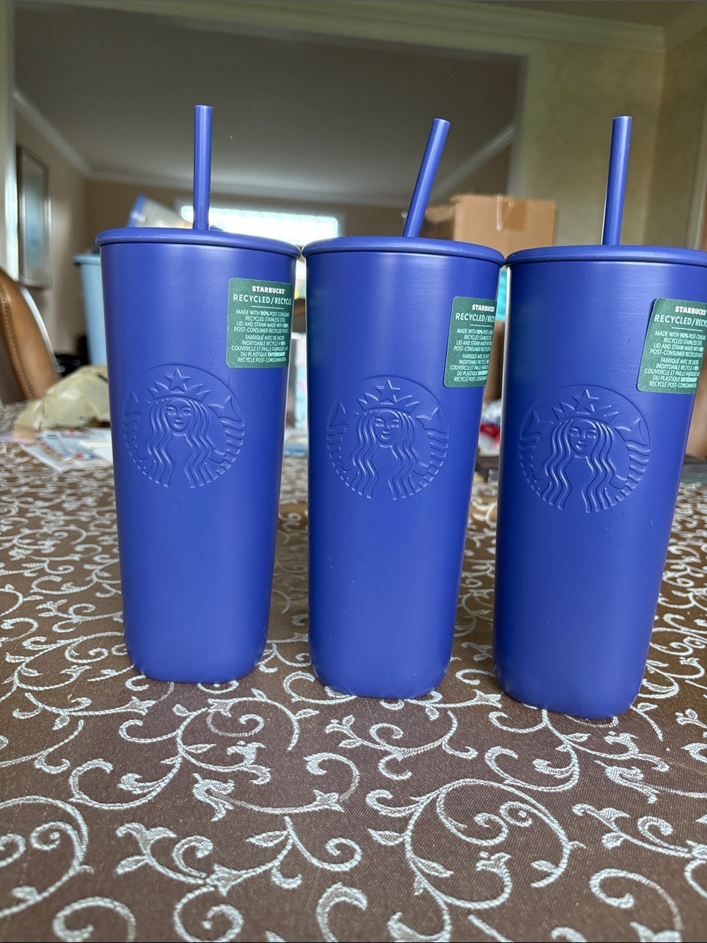 One Reusable Starbucks Tumblers With Straw